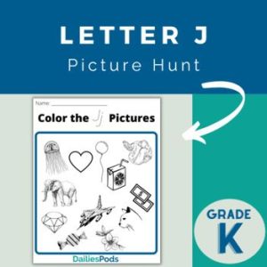 Letter J Picture Hunt